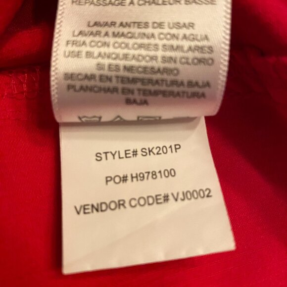 Skechers Red Straight Leg Pants - Picture 5 of 5